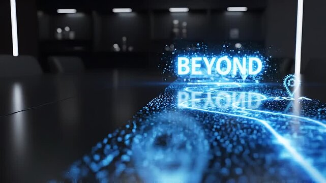 A glowing roadmap features milestones labeled 2026 and beyond representing future planning and strategic roadmap development concept as A glowing roadmap features milestones labeled 2026 and beyond re