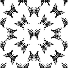 Butterfly Seamless Pattern