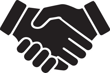 Fototapeta premium handshake vector illustration