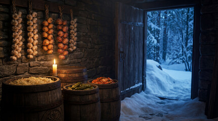 Winter Cellar Provisions