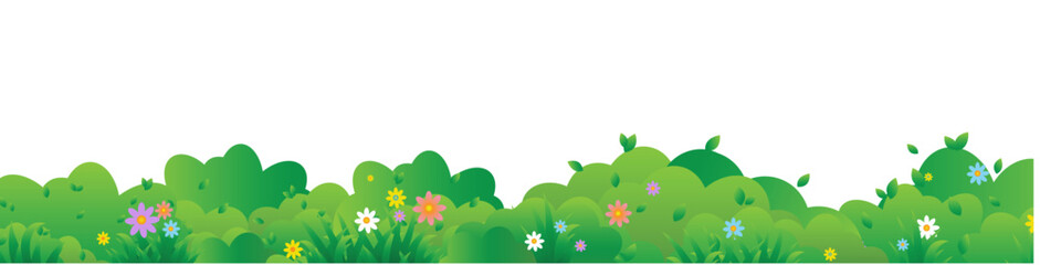 green grass vector © barbaliss