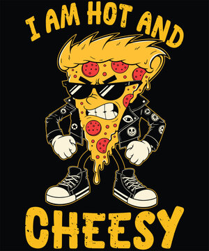 Cartoonish-pizza-tshirt-design-vector2