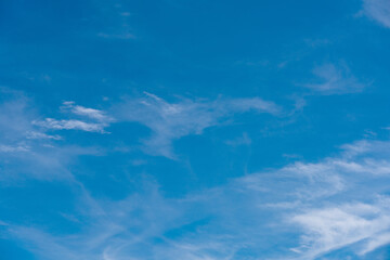 Candy Clouds against blue sky © Denise