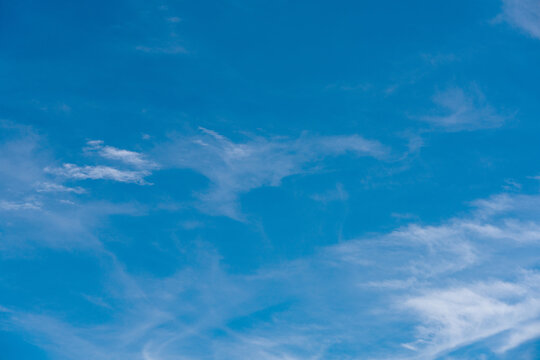Candy Clouds against blue sky