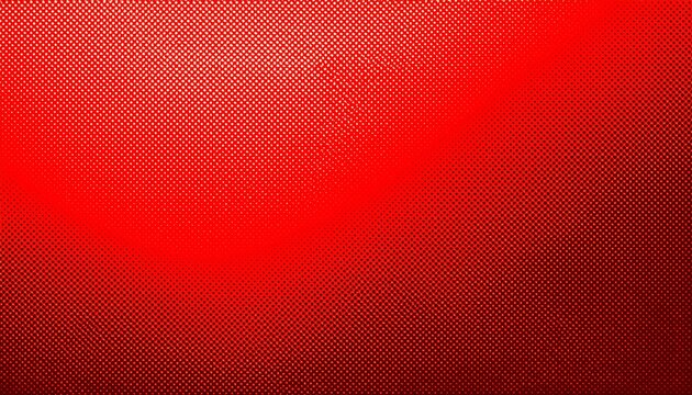 halftone dots on red background