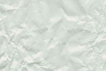 Obraz premium White wrinkled paper texture. Crumpled soft paper background.