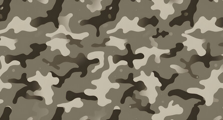 Fototapeta premium camouflage, military, camo, pattern, background, army, tactical, green, brown, beige, woodland, forest, texture, fabric, uniform, defense, combat, warfare, soldier, gear, equipment, survival, concealm