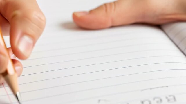 Ultra Macro Paper Fibers and Graphite Writing