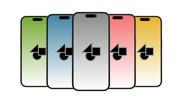 Mobile Multiple 2 &ndash; Smartphone Screen Presentation with Hand Gestures, Swipe Scroll Tap Click Animation, Vertical App UI UX Showcase, Social Media Story Template
