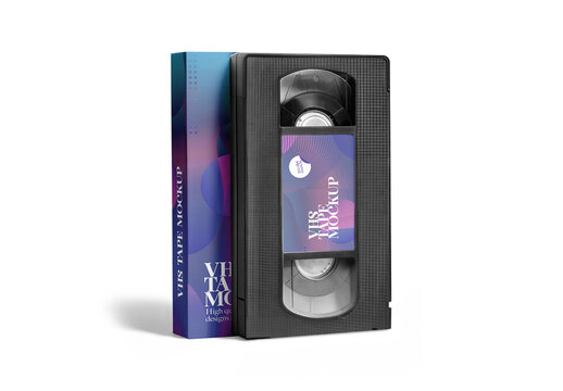 VHS Tape Mockup