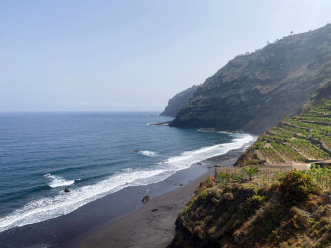 Playa Los Patos Beach From Above