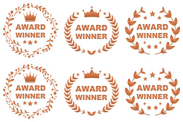 Fototapeta premium Victory symbol flat silhouette, for sale and special offer promotion. PNG set.