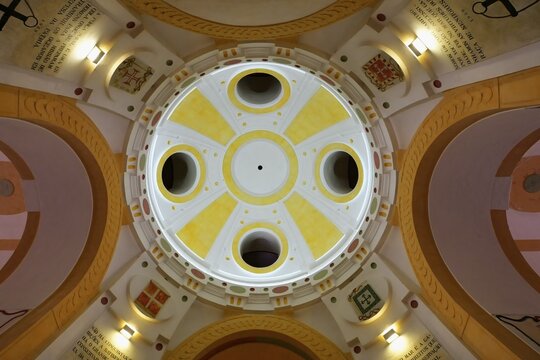 18th Century Fort Conde de Lippe or Our Lady of Grace Fort, Cupola, Elvas, Alentejo, Portugal