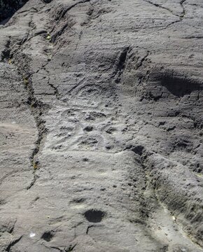 3000 year old rock carvings from Luine, Darfo Boario Terme, Province of Brescia, Italy