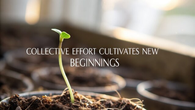 New Growth from Soil Highlights Teamwork and Collaboration in Nature