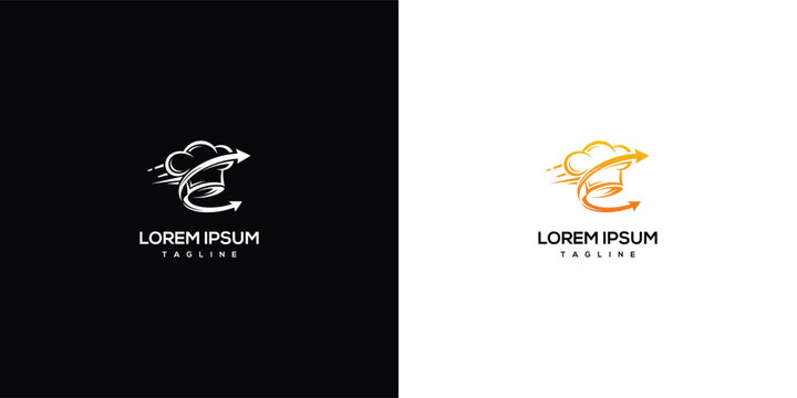 Chef Hat Logo Design - Culinary Restaurant Food Service.