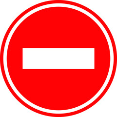 Red Stop Sign Icon © M-KOS