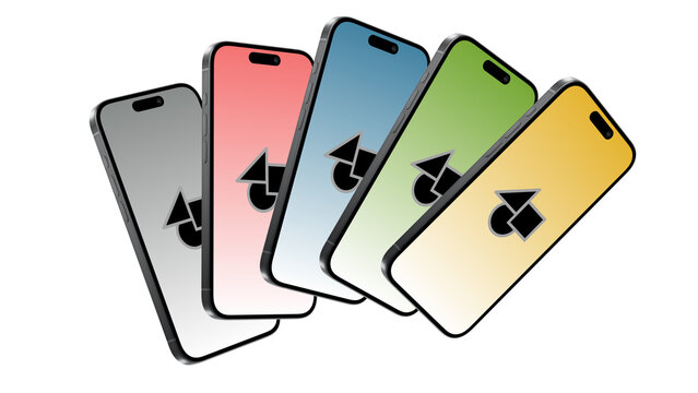 Mobile Side Multiple 6 &ndash; Smartphone Screen Presentation with Hand Gestures, Swipe Scroll Tap Click Animation, Vertical App UI UX Showcase, Social Media Story Template