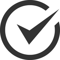 Check Mark Inside Circle Icon © M-KOS