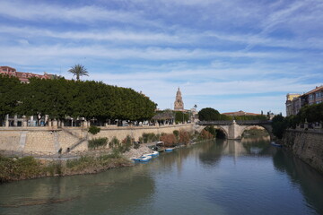 Obraz premium Tower of the Cathedral of Murcia