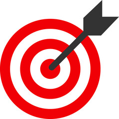 Target Hit With Arrow