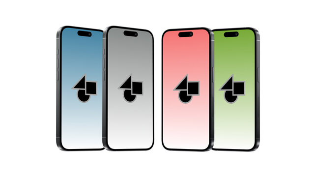 Mobile Side Multiple 11 &ndash; Smartphone Screen Presentation with Hand Gestures, Swipe Scroll Tap Click Animation, Vertical App UI UX Showcase, Social Media Story Template