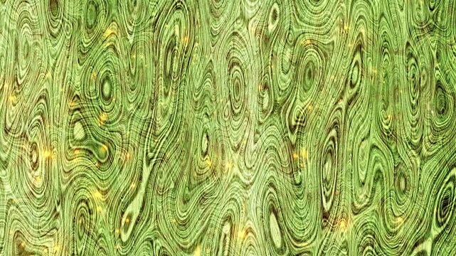 Abstract Animated Woodgrain with Green Marble Effect, Colorful Motion Background Featuring Organic Swirls, Surreal Animation with Radiant Textures, Dynamic Backdrop of Vibrant Marbled Surface, Creativ