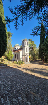 Orthodox temple church St.Teodor Tyrone, park ayazmoto stara zagora