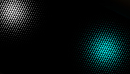 dark abstract background with teal glowing blur and fine striped texture creating a modern digital artwork for futuristic design clean visuals