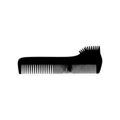 Obraz premium Radiator Fin Straightening Comb Silhouette for HVAC Maintenance - Repair Concept
