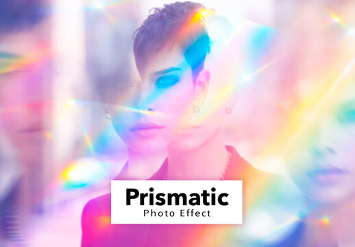 Holographic Light Prismatic Photo Effect