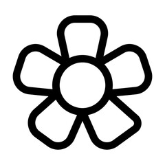 Obraz premium Beautiful Flower Icon Collection – Nature, Botanical & Garden Design Icon Set