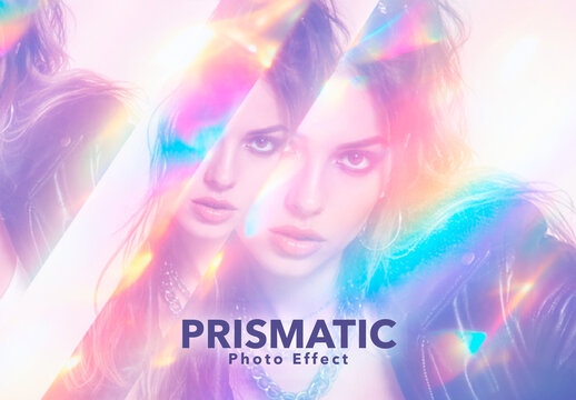 Light Reflection Prismatic Photo Effect
