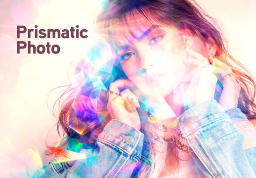  Light Leak Prismatic Photo Effect