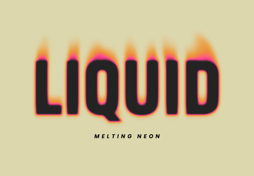 Rush Blur Text Effect