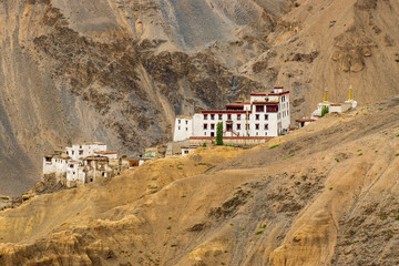 Lamayuru or Yuru Monastery, Eternal Monastery, is a Tibetan Buddhist monastery in Lamayouro, Leh district, Ladakh, India. Surrounded by moonland, landscape resembling lunar surface.