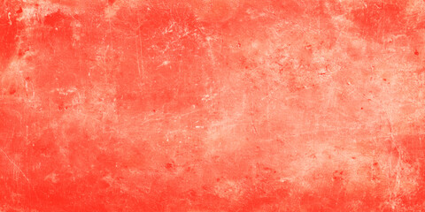 Fototapeta premium Red grunge texture background with scratches and marks