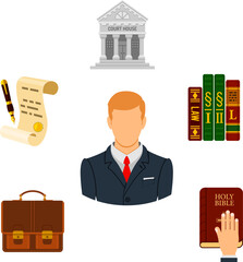 Crime and Punishment Concept