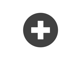 Obraz premium Medical cross icon and illustration design and vector design