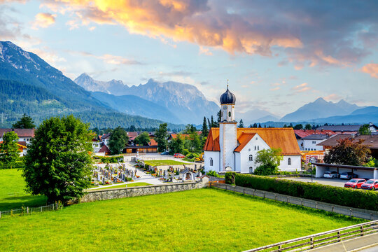 Altstadt, Wallgau, Deutschland 