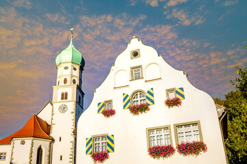 Wasserburg Nonnenhorn, Bodensee, Deutschland 