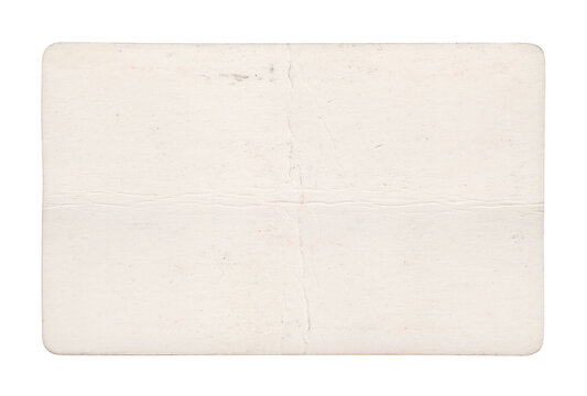 A close-up view of a white piece of paper with a crease