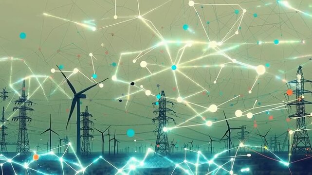 3D Visualization of Blue and Red Molecular Particles Flowing Around Pharmaceutical Capsules