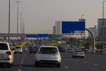 Large billboards for outdoor advertising and information boards along the roads and on the streets of the city. Background for design and advertising.