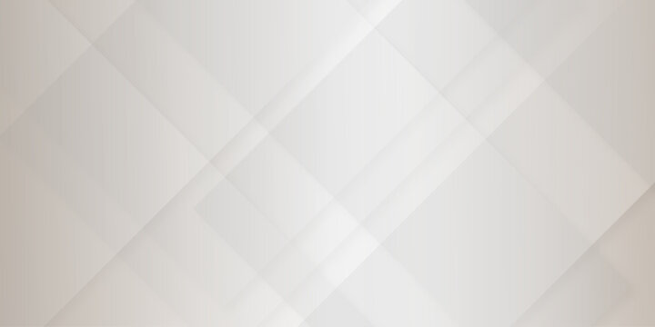 abstract white geometric background with diagonal folded paper texture, with squares and gray gradient  trendy geometric design, geometric shapes in light gray and white lines.