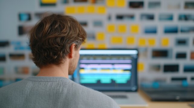 Moderne Content-Erstellung im Berliner Coworking-Space mit Bearbeitungs- und professionellen Tools