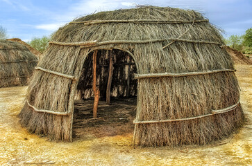 Native American Wigwam in Arizona. © Pete
