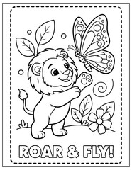 Fun Jungle Creature Coloring Pages for Kids