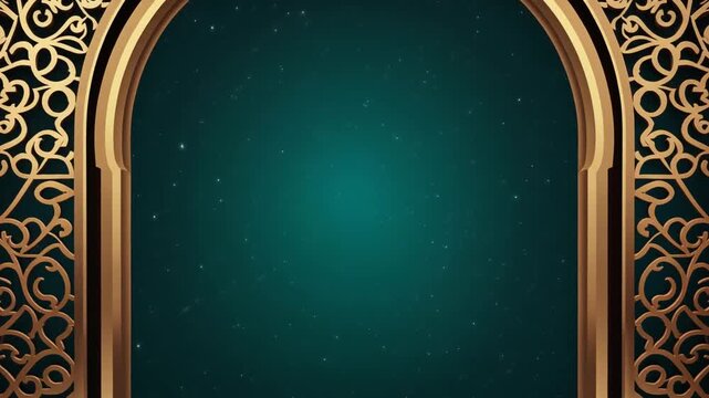 Luxury Archway with Ornate Details.