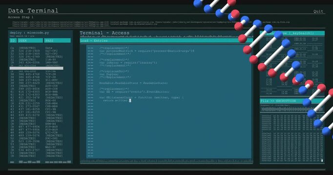 Cursor showing dev UI loading code, editor filling hex panels updating DNA overlaying for deploy